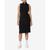 商品Marc New York by Andrew Marc | Women's Sleeveless Cowl Neck Ribbed Dress颜色Black