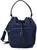 color Royal Navy, Tory Burch | Virginia Bucket Bag