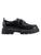 商品Marc Fisher | Tarla Leather Lugged-Sole Loafers颜色BLACK