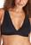 color BLACK, Bali | Comfort Revolution® Comfy Glam™ Deep V Wirefree Bralette with Lace