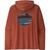 商品第2个颜色Skyline Stencil/Burl Red X-Dye, Patagonia | Cap Cool Daily Graphic Hooded Shirt - Men's