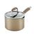 颜色: Bronze, Anolon | Advanced Home Hard-Anodized Nonstick Straining Saucepan, 2-Quart