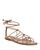 color Tan, Vince | Women's Kenna Ankle Tie Strappy Sandals
