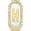 颜色: Gold-H, ADORNIA | Crystal Mother of Pearl Initial Pendant Necklace