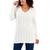 商品Karen Scott | Women's Cable-Knit Tunic Sweater, Created for Macy's颜色Winter White