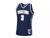 颜色: Navy, Mitchell and Ness | Men's Allen Iverson Georgetown Hoyas 1995-96 Swingman Replica Jersey