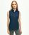 商品Brooks Brothers | Fitted Non-Iron Stretch Supima® Cotton Sleeveless Dress Shirt颜色Navy