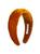 color OCHRE, Loeffler Randall | Bellamy Oversize Velvet Headband