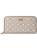 color Natural Multi, Kate Spade | Spade Flower Monogram Coated Canvas Zip Around Continental Wallet