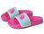 商品第1个颜色Linaria Pink/Beta Blue, The North Face | Base Camp Slide III (Toddler/Little Kid/Big Kid)