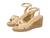 颜色: Wheat/Natural, Stuart Weitzman | Playa Espadrille Knot Wedge