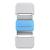 商品第1个颜色blue, Pet Life | Pet Life  'Zipocket' 2-in-1 Underake and Stainless Steel Travel Grooming Pet Comb