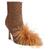 Sam Edelman | Women's Ency Feather Dress Booties, 颜色Brown Multi