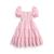 颜色: Garden Pink with Blue Hyacinth, Ralph Lauren | Big Girls Smocked Cotton Jersey Dress