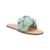 商品Marc Fisher | Women's Bolier Braided Slide Sandals颜色Aqua