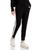 商品AQUA | Side Stripe Knit Sweatpants - 100% Exclusive颜色Black
