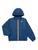 颜色: DEEP BLUE, K-Way | Little Boy's & Boy's Claude Hooded Windbreaker Jacket