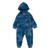 Levi's | Hooded Printed Coverall (Infant), 颜色Bonnie Blue