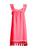 color NEON ROSA, Vineyard Vines | Ruffle & Tassel-Trim Minidress