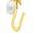 颜色: Gold-U, ADORNIA | 14K Gold Plated Initial & Pearl Pendant Necklace
