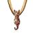 Ross-Simons | Ross-Simons Italian Brown and Gold Murano Glass Bead Cat Necklace With 18kt Gold Over Sterling, 颜色18 in