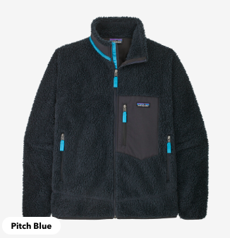 颜色: PITCH BLUE, Patagonia | 男士经典Retro-X抓绒夹克 | Men's Classic Retro-X® Fleece Jacket
