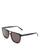 color Black/Black, Yves Saint Laurent | Men's Brow Bar Square Sunglasses, 56mm