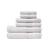 商品第1个颜色White, Lacoste | Heritage Anti-Microbial Supima Cotton Hand Towel, 16" x 30"