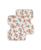 颜色: Watercolor Roses, Little Unicorn | Unisex Cotton Muslin Burp Cloths, 2 Pack - Baby