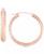 颜色: Rose Gold, Macy's | Textured Hoop Earrings in 10k Yellow Gold, Rose Gold or White Gold