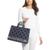 Michael Kors | Logo Gigi Large Grab Tote, 颜色Navy Multi