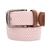 商品Perry Ellis | Men's Webbed Leather-Trim Belt颜色Pink