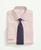 Brooks Brothers | Stretch Supima® Cotton Non-Iron Pinpoint Oxford Ainsley Collar, Gingham Dress Shirt, 颜色Pink