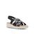 color Black Leather, Clarks | Women's Collection Jillian Spring Wedge Sandals