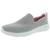 SKECHERS | Skechers Womens Go Walk Joy-Centerpiece  Slip On Casual Walking Shoes, 颜色Light Gray/Pink