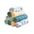 商品第3个颜色Green Dots, Spasilk | Baby Washcloth Set for Newborn Boys and Girls, Terry Cotton Wipes