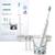 商品第5个颜色White, Philips Sonicare | Philips Sonicare DiamondClean Smart 9300 Rechargeable Electric Power Toothbrush, Rose Gold, HX9903/61