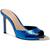 INC International | INC Womens Amra Faux Leather Slide Heels, 颜色Blue Snake