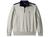 商品Nautica | Men's 1/4 Zip Pieced Fleece Sweatshirt颜色Grey Heather