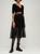 商品RED Valentino | Point D'esprit Midi Skirt颜色Black