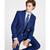 商品第5个颜色Blue Plaid, DKNY | Men's Modern-Fit Stretch Suit Jacket