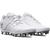 Under Armour | Magnetico Select 3.0 Soccer Cleats (Little Kid/Big Kid), 颜色White/White/Metallic Silver