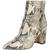 color Black/Nude Snake Print Leather, Sam Edelman | Sam Edelman Womens Hilty Zipper Pointed Toe Ankle Boots