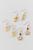 color Yellow Quartz, Urban Outfitters | Genuine Stone Charm Earring Set