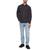 商品Calvin Klein | Men's Garment-Dyed Pocket Button-Down Long-Sleeve Easy Shirt颜色Black Beauty