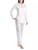 Hanro | 2-Piece Button-Front Long Pajama Set, 颜色WHITE