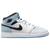 Jordan | Jordan Air Jordan 1 Mid SE - Boys' Grade School, 颜色Ice Blue/Black/White