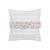 颜色: Terracotta, White Sand | Driftway Square Decorative Pillow, 18" x 18"