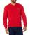 商品Lacoste | Long Sleeve Solid V-Neck Sweater颜色Red