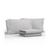 商品第4个颜色Lunar gray, DAWN | 4-Piece Sustainability Sheet Set in Full Size
